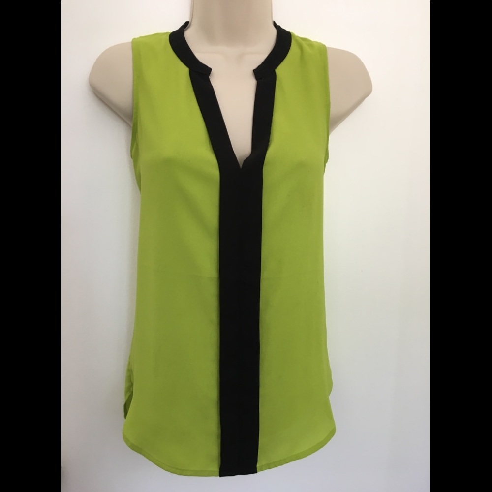 Kenneth Cole Lime and Black Top Good Condition
